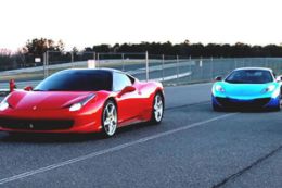 Get behind the wheel of an exotic car at Richmond Raceway, Virginia