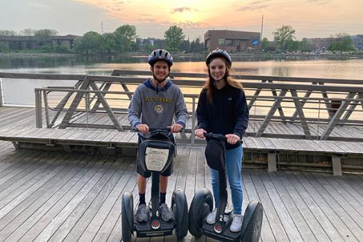 Segway Tour at sunset, Green Bay, Wisconsin